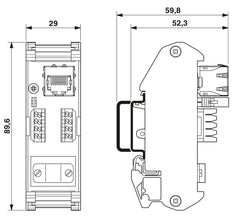Phoenix Contact FL Patch Cable Twisted Pair For industry - 2901645
