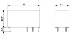 Phoenix Contact REL Auxiliary Relay - 2961312 [2 Pieces]