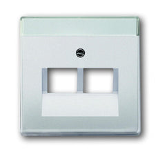 ABB Busch-Jaeger Pure Stainless Steel Switchgear Insert Plate - 2CKA001710A3764