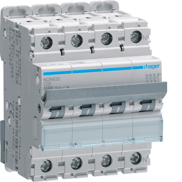 Hager NCN Circuit Breaker - NCN632