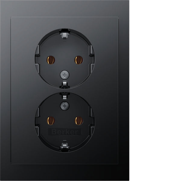 Hager Berker K.1 Wall Outlet (WCD Switchgear) - 47747006