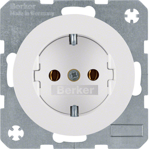 Hager Berker R.1/R.3 Wall Socket Outlet (WCD Switchgear) - 47432089
