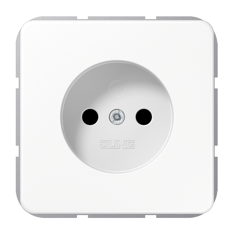 Jung CD500 Wall Outlet Box (WCD Switchgear) - CD511NWW