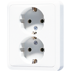 Jung CD500 Wall Outlet Box (WCD Switchgear) - CD5020NKIWW