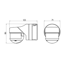 BEG Luxomat Motion Switch (Complete) - 93331