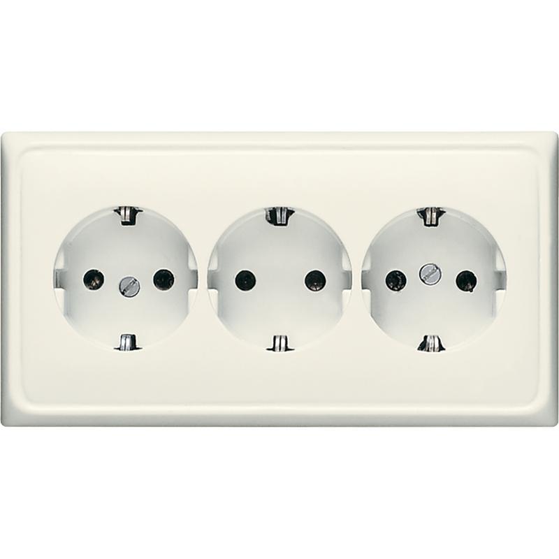 Jung CD500 Wall Outlet Box (WCD Switchgear) - CD523