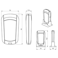 BEG Luxomat Accessories Motion Sensor - 93067