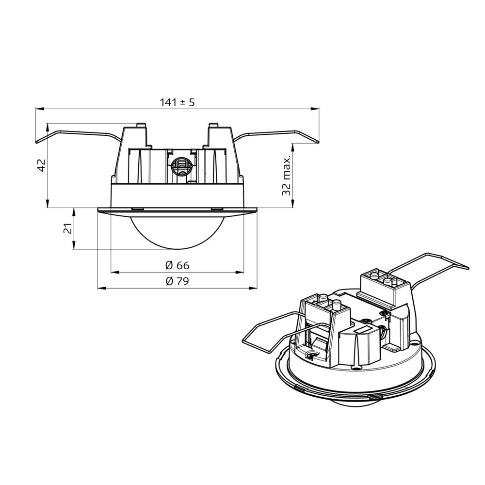 BEG Luxomat Motion Switch (Complete) - 93317