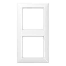 Jung AS500 Cover Frame Switchgear - AS582WW [2 Pieces]