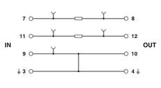 Phoenix Contact PT Basic Element For Overvoltage Cut-Off valve - 2856113