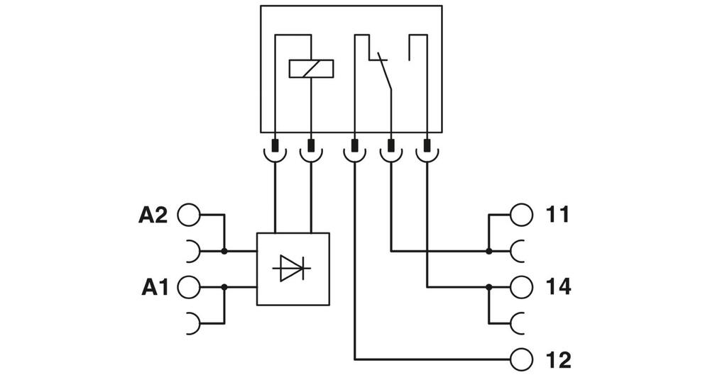 Phoenix Contact PLC Auxiliary Relay - 2966906