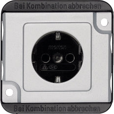 Schneider Electric Merten Anti-vAndalism Wall Outlet (WCD Switchgear) - MTN2300-7060