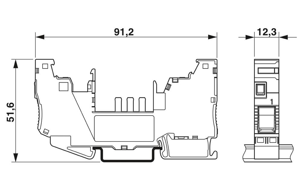 Phoenix Contact Fuse Clamp - 2801305