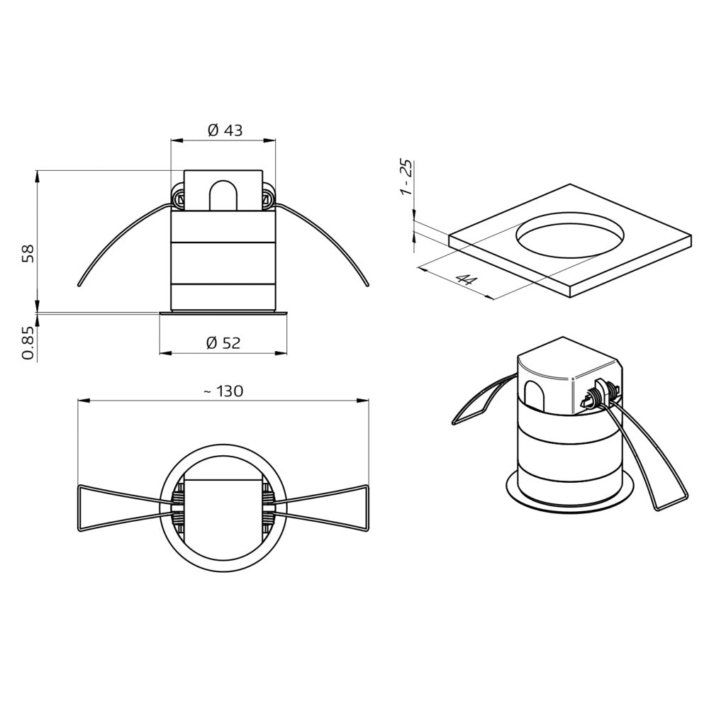 BEG Luxomat Motion Switch (Complete) - 92583