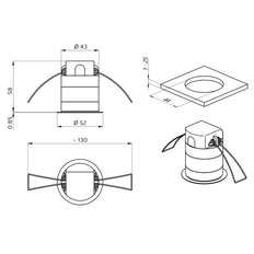 BEG Luxomat Motion Switch (Complete) - 92583