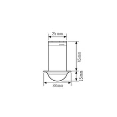 ESYLUX Compact Mini Motion Switch (Complete) - EP10426025