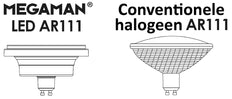 Megaman Dim to warm LED bulb - MM09935