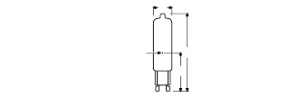 Osram LED Pin LED-lamp - 4058075574465