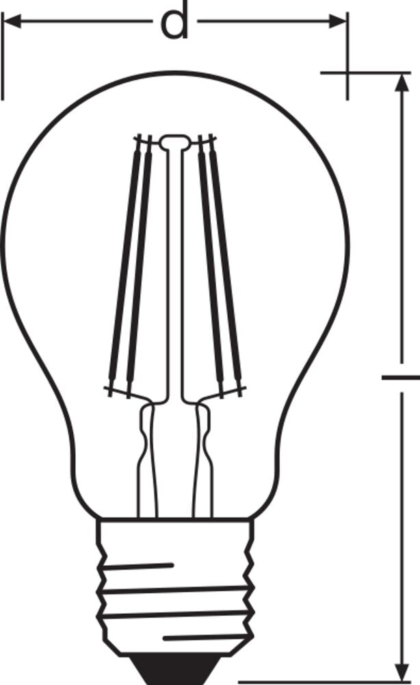 Osram Vintage 1906 LED bulb - 4058075293298