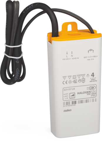 Niko Electronic Transformer Low-Voltage Lighting System - 320-00124