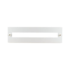 Eaton Front Plate Steel With 45mm Cutout White 200x800mm - 292414