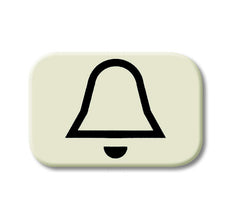 ABB Busch-Jaeger Fluorescent Doorbell Symbol - 2CKA001714A0300 [5 pieces]