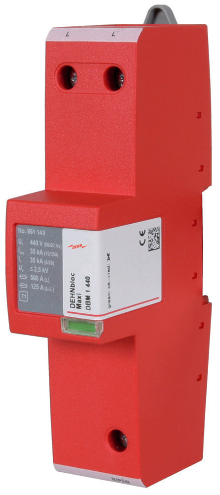 DEHNbloc Maxi Lightning Current Arrester Type 1 DBM 1 440 V AC - 961140