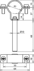 Dehn Conductor Holder For HVI Power Conductor - 253330
