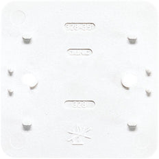 Jung AP600 Mounting Plate Alpine White - 328WW [2 pieces]