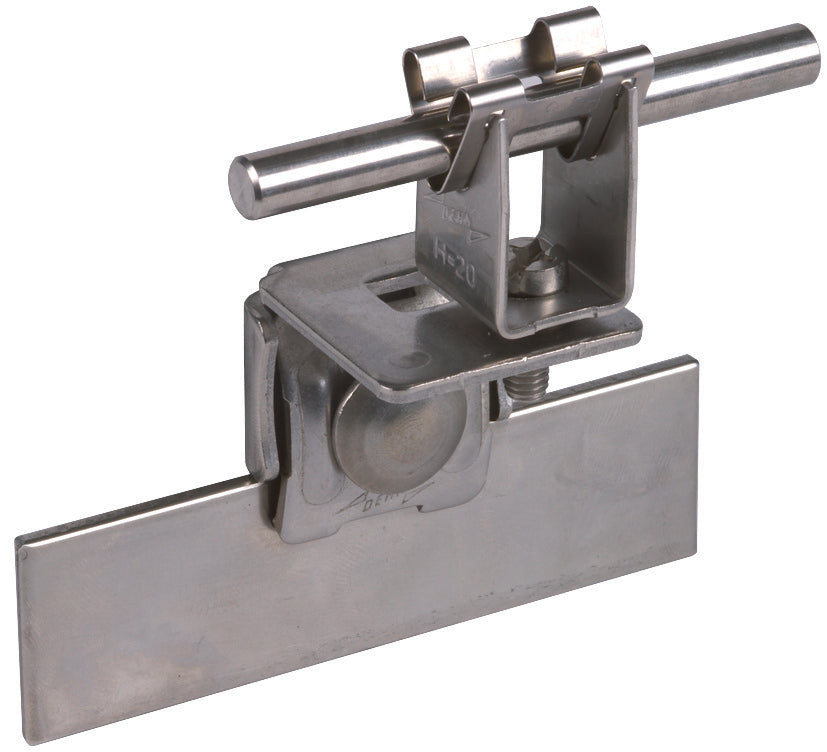 Roof Conductor Holder For Tin Roofs With Parallel Seam - 223031