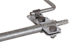 Dehn St/tZn 20mm Earth Rods Connection Bracket Set - 620011