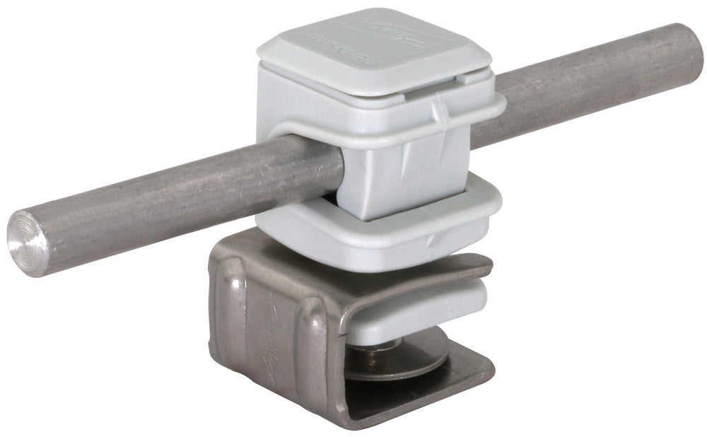 Dehn Roof Conductor Holder PlattenSnap StSt 4-6mm H 16mm V2A - 204069