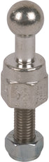 Fixed Ball Point Straight M16x45mm Threaded Bolt and Nut 25mm - 755645