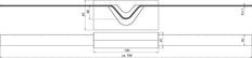 Dehn Stainless Steel Expansion Strap 4x30x1mm L 700mm - 308150