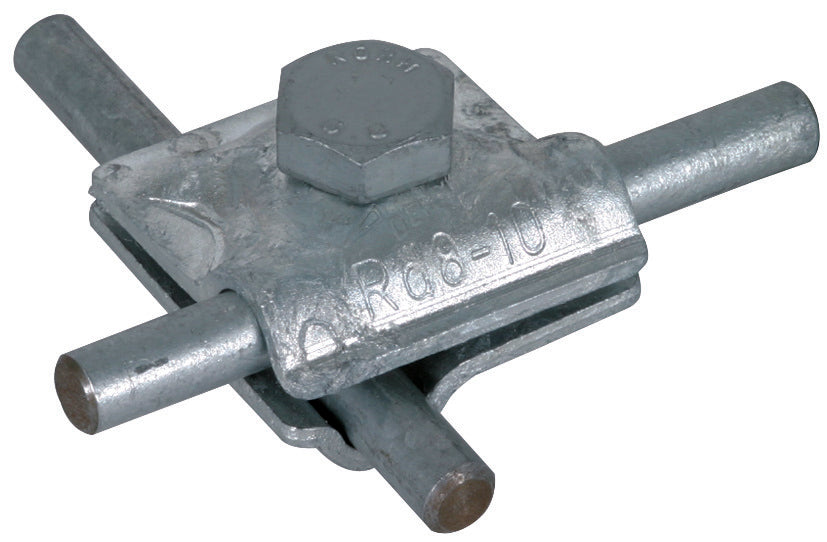 Dehn MV Clamp With Hexagon Screw For Rd 8-10mm - 390050 [2 pieces]