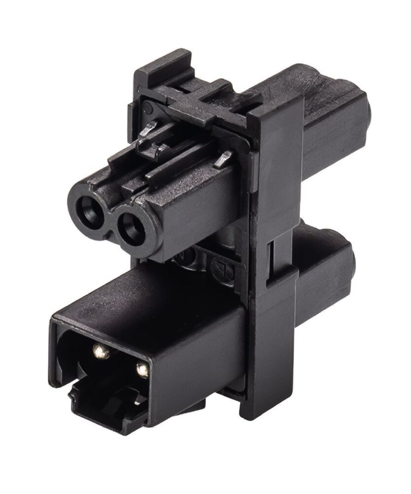 Gesis Mini H-Distributor 2P16A 1I3O Black - 91.020.4953.1 [100 Pieces]