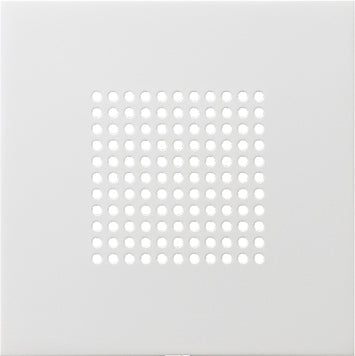 Gira F100 Cover Speaker Pure White - 2483112