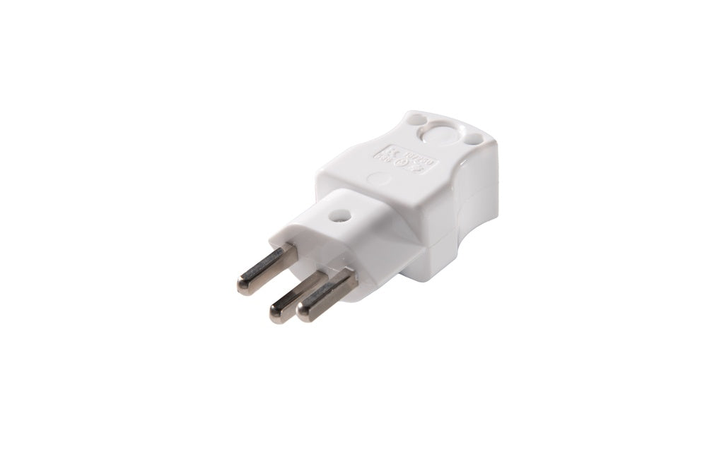 Martin Kaiser Swiss Plug Type23 16Amp With Earthing Contact White - 586/kws [50 Pieces]