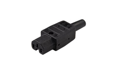 Martin Kaiser 10A MK IEC C15 Appliance Socket Black Earthing Contact - 783/sw [25 Pieces]
