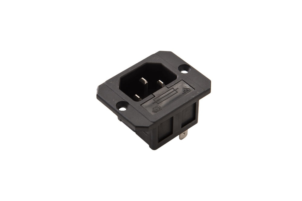 Martin Kaiser C14 Inlet Plug Earthing Fuse Terminal 70 Degrees - 750/48/sw [100 Pieces]