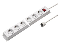 Martin Kaiser Power Outlet Strip 5-Way Switch Cable 1.5M - 1001ZL5WS15 [10 Pieces]