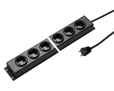 MK Martin Kaiser 5 Way 90 Degrees Power Strip Cable 1.5m - 1002ZL5SW15 [10 Pieces]