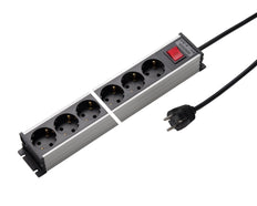 Martin Kaiser 10-Way Power Strip with Switch and Shutter 1.5m - 1101KZL10l-sw15 [10 Pieces]