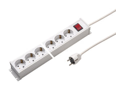 Martin Kaiser 10-Way Power Strip With Switch And 1.5M Cable - 1101ZL10ws15 [10 Pieces]