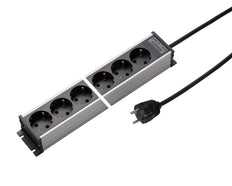 Martin Kaiser 10-Way Power Outlet Strip With Shutter Cable 1.5m - 1102KZL10l-sw15 [10 Pieces]