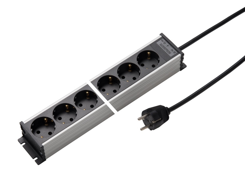 Martin Kaiser Power Outlet Strip 12-Way without Switch Cable - 1102ZL12l-sw15 [10 Pieces]
