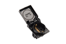 Martin Kaiser 1-Way Flush-Fitting Socket Earthing Contact Black - 496/1/sw [35 Pieces]