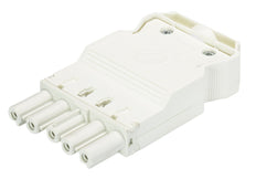 Wieland Gesis Classic Connector 5P Female 20A 250/400V - 92.953.5053.0 [50 Pieces]