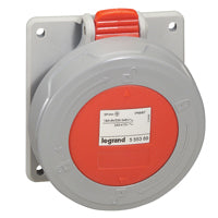 Legrand 230V 32A 4P IP67 P17 Inbuilt Socket Outlet - 555485