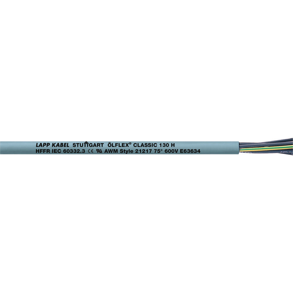 Lapp Olflex Classic 130H Halogen Free Control Cable 2x2.5 - 1123139 [10 Meters]